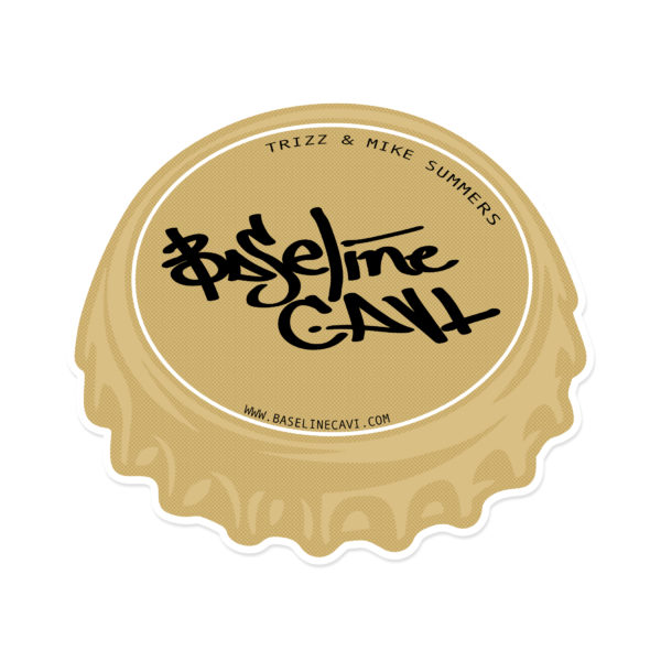 BASELINE CAVI cap sticker