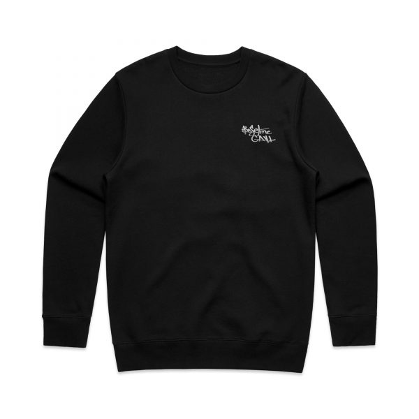 Baseline Cavi - Embroidered Crew - Black